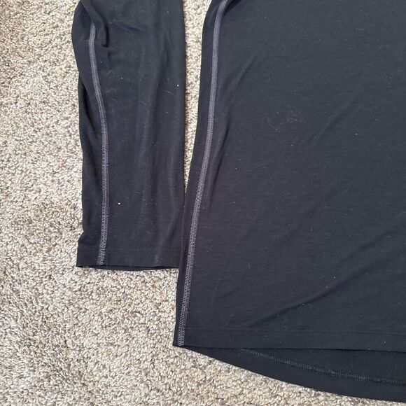 Merino Blend By Paradox Men Baselayer M Dri Release 1/4 Zip Long Sleeve Pullover - Picture 2 of 8